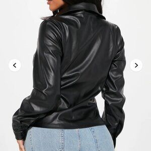 FASHION NOVA FAUX SHIRT SIZE 2X BNWT